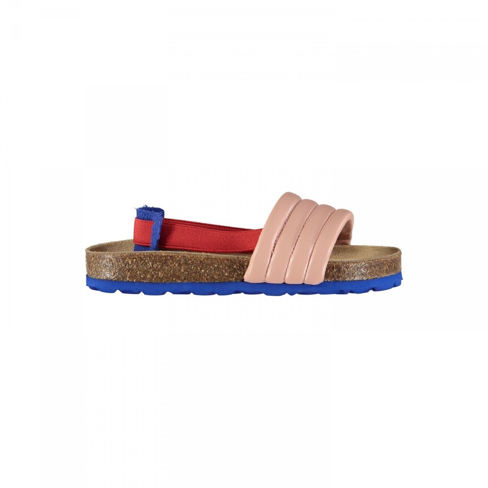 BONMOT MULTI COLOR CORK SLINGBACK